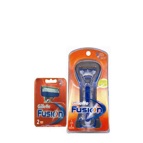 Buy Gillete Fusion Razor Cartridge Combo - Purplle