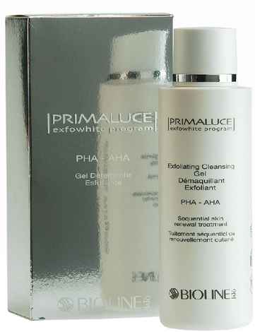 Buy Bioline Exfowhite Program Cleansing Exfoliating Gel (200 ml) - Purplle