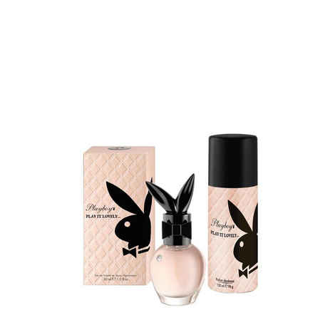 Buy Playboy Women Play It Lovely Perfume (30 ml) + Deodorant (150 ml) - Purplle