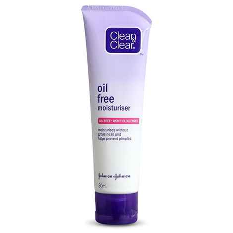 Buy Clean & Clear Oil Free Moisturiser (80 ml) - Purplle