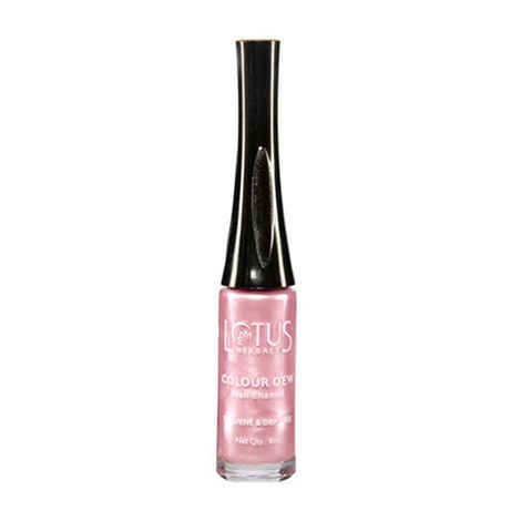 Buy Lotus Herbals Nail Enamel Pink Bliss Shade No. 950 (7 ml) - Purplle