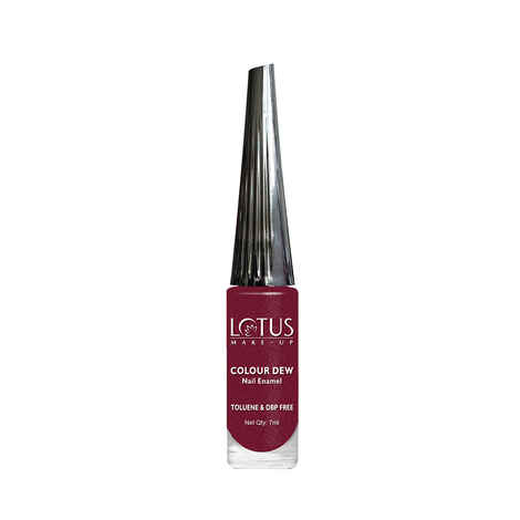 Lotus Herbals Nail Enamel Wine Lust Shade No. 970 (7 ml)