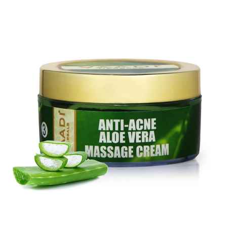 Buy Vaadi Herbals Anti Acne Aloe Vera Massage Cream (50 g) - Purplle