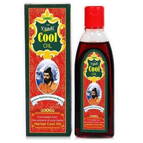 Buy Vaadi Herbals Cool Oil with Triphla & Almond (200 ml) - Purplle