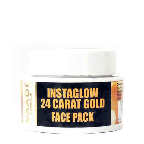 Buy Vaadi Herbals Gold Face Pack -Vitamin-E & Lemon Peel (25 g) - Purplle