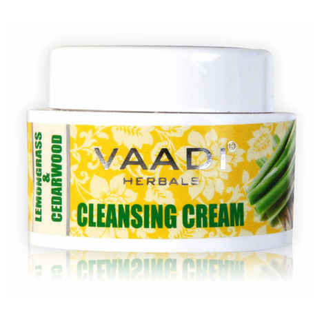 Buy Vaadi Herbals Lemongrass Anti-Pigmentation Cleansing Cream (15 g) - Purplle