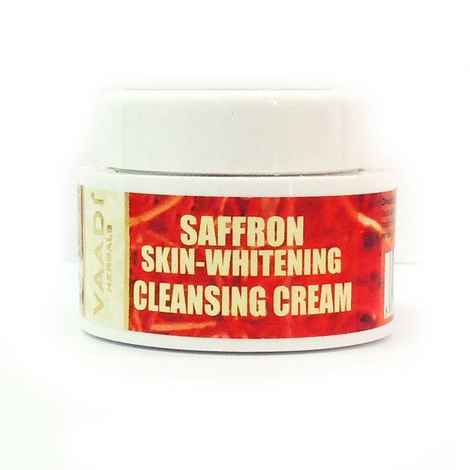 Buy Vaadi Herbals Saffron Skin-Whitening Cleansing Cream (15 g) - Purplle