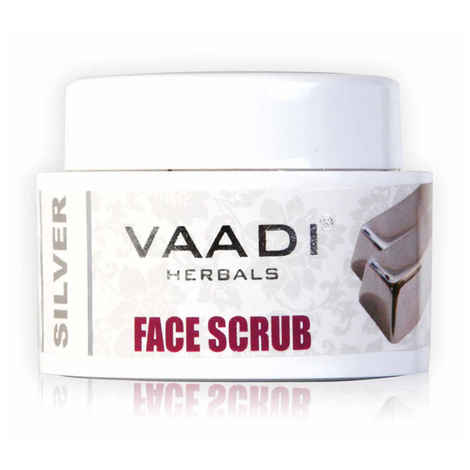 Buy Vaadi Herbals Silver Face Scrub - Pure Silver Dust & Fenugreek (15 g) - Purplle