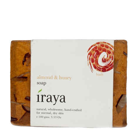 Buy Iraya Almond & Honey Soap (100 g) - Purplle