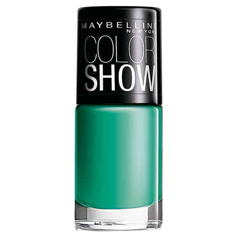 Buy Maybelline Color Show Nail Color Tenacious Teal 301 (6 ml) - Purplle