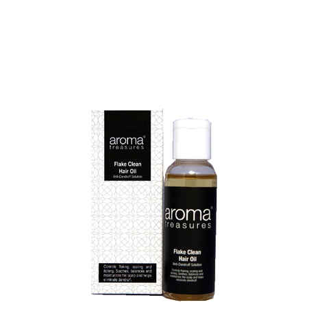 Buy Aroma Treasures Flake Clean Hair Oil (Anti-Dandruff) (50 ml) - Purplle