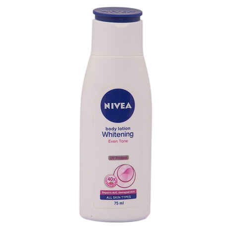 Buy Nivea Whitening Even Tone Body Lotion (75 ml) - Purplle