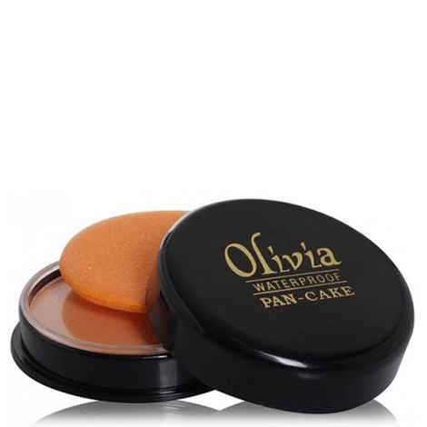 Buy Olivia Waterproof Pan Cake Golden Yellow 21 - Purplle