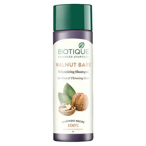 Buy Biotique Walnut Bark Volumizing Shampoo (120 ml) - Purplle
