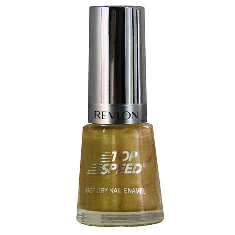 Buy Revlon Top Speed Nail Enamel Golden 8 ml - Purplle