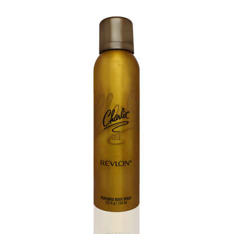 Buy Revlon Charlie Perfumed Body Spray - Gold - Purplle