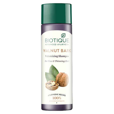 Biotique Walnut Bark Volumizing Shampoo (190 ml)