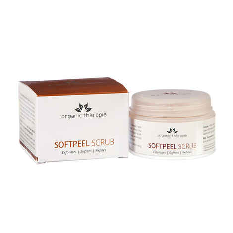Buy Organic Therapie Soft Peel Scrub (50 g) - Purplle