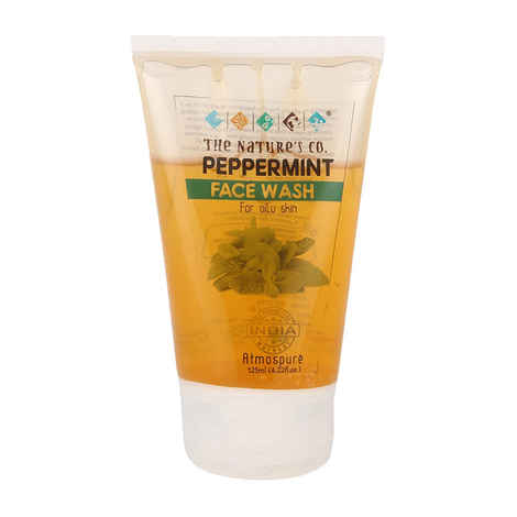 Buy The Natures Co Peppermint Face Wash for Oily Skin (125 ml) - Purplle