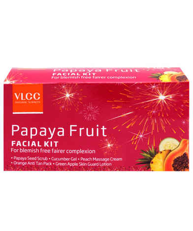 VLCC Papaya Fruit Facial Kit (Buy 1 get 1 Free)