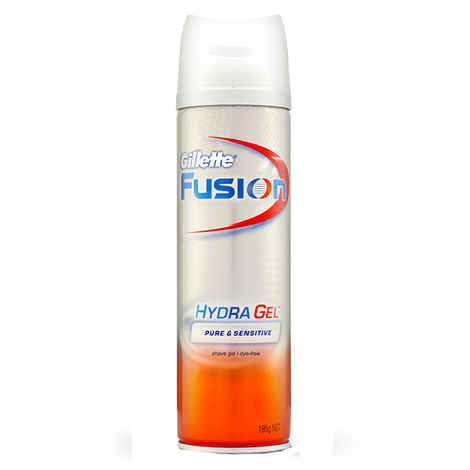 Gillette fusion Advanced Glide Technology Pure and Sensitive Hydra Gel (200 gml