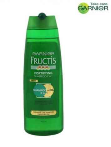 Buy Garnier Fructis 2-in-1 Shampoo Oil (375 ml) - Purplle