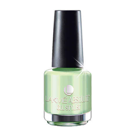 Buy Lakme Absolute Gel Stylist Nail Colour Mint Julep (15 ml) - Purplle