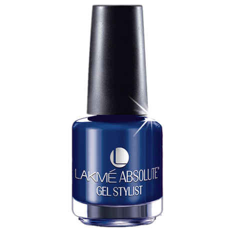 Buy Lakme Absolute Gel Stylist Nail Colour Blue Royale (15 ml) - Purplle