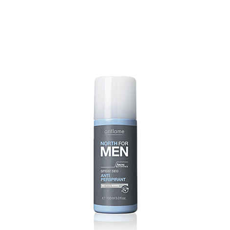 Buy Oriflame North For Men Spray Deodorant Anti Perspirant (150 ml) - Purplle