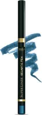 Buy L'Oreal Paris SuperLiner Gelmatic Turquoise (0.3 g) - Purplle