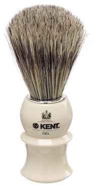 Buy Kent White socket blended filaments Shaving Brush VS10 - Purplle