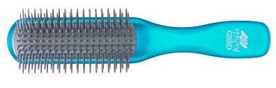Buy Kent Everyday Combing & Styling Brush Non Scratch Lon Quills for Long Hair Aqua Color AHGLO1 - Purplle