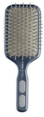 Buy Kent Cushioned Large Detangling Paddle Brush Grey AHP6 - Purplle