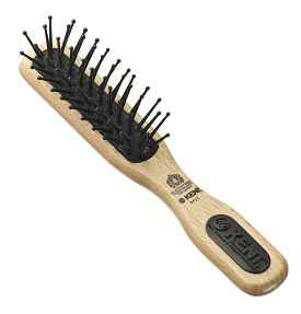 Buy Kent Real Beechwood Narrow Combing & Taming Hand Bag Brush PF21 - Purplle