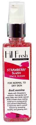 Buy Hill Fresh Strawberry Slush Face Wash (100 ml) - Purplle