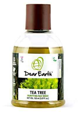 Buy Dear Earth Tea Tree Purifying Face Wash (150 ml) - Purplle