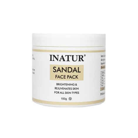 Buy Inatur Sandal Face Pack (112 g) - Purplle
