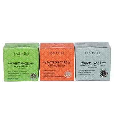 Buy Sattvik Organics Skin Polishing Combo Plus - Purplle