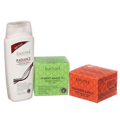 Buy Sattvik Organics Everyday Care Combo - Purplle