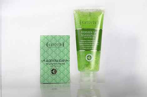 Buy Sattvik Organics Aloe Glow Combo - Purplle