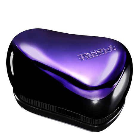 Buy Tangle Teezer Compact Styler Detangling Brush Purple/Black - Purplle