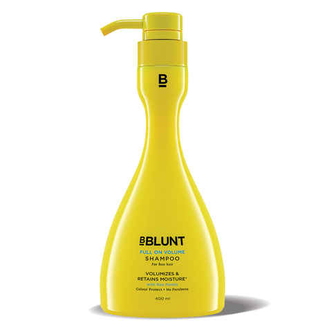 Buy BBLUNT Full On Volume Shampoo - For Fine Hair (400 ml) - Purplle