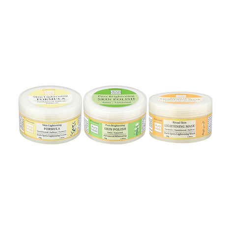 Buy Auravedic Lighter Brighter Skin Combo - Purplle