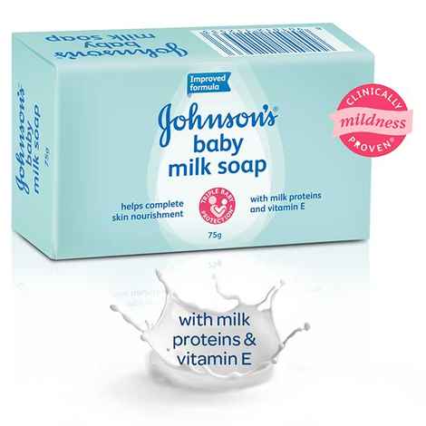 Buy Johnson And Johnson Milk Soap (75 g) - Purplle