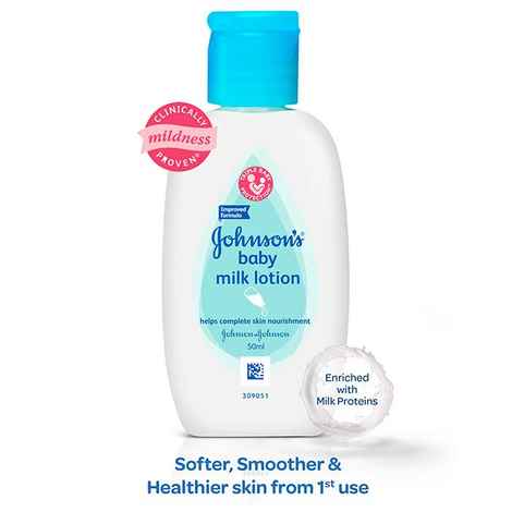 Buy Johnson And Johnson Milk Lotion (50 ml) - Purplle