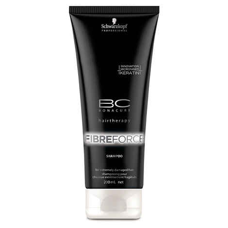 Buy Schwarzkopf Bonacure Fibre Force Shampoo (200 ml) - Purplle