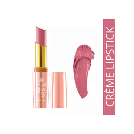 Buy Lakme 9 to 5 Creaseless Creme Lip Color Rose Alert - (3.6 g) - Purplle