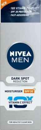 Buy Nivea Men Whitening Effect Dark Spot Reduction Moisturiser (50 ml) - Purplle