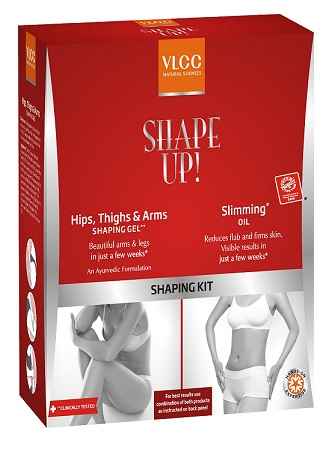 Buy VLCC Shape Up Shaping Kit (HTA+Sliming oil) (100g+100 ml) - Purplle