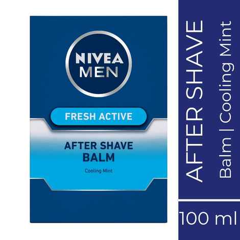 Buy NIVEA MEN Shaving, Fresh Active After Shave Balm, 100ml - Purplle